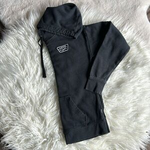 Vans Black Patch Zip Up Hoodie GUC